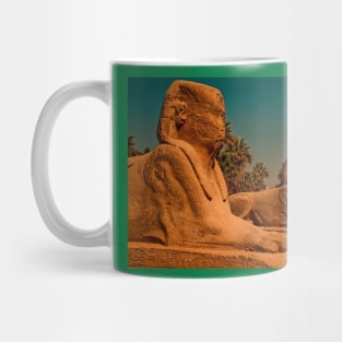 Egypt. Luxor. Luxor Temple. Sphinx Alley. Mug